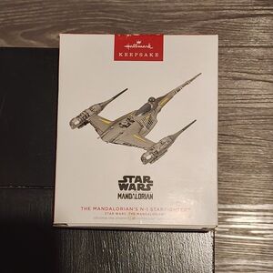 2023 Hallmark Star Wars Mandalorian N-1 Starfighter Ornament